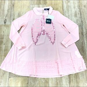 Iron Fist Dead Mermaid Walking Pink Dress Sz M